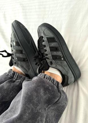 Женские кроссовки адидас adidas campus 
« graphite / black patent » 
premium8 фото