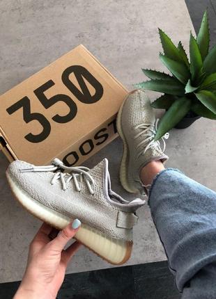 Кроссовки adidas yeezy boost 350 v2 sesame1 фото