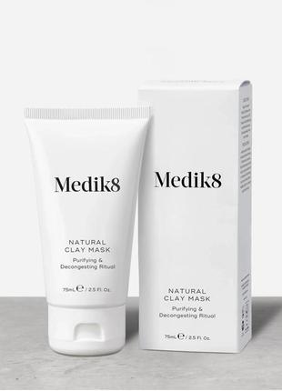 Очищающая маска medik8 natural clay mask