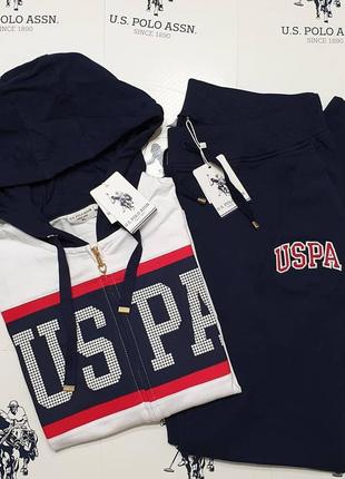 Спортивный женский костюм u.s.polo юс поло