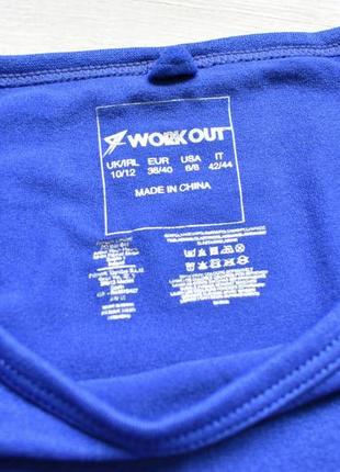 Спортивная фирменная термо футболка бренд.workout (воркаут).s-m9 фото