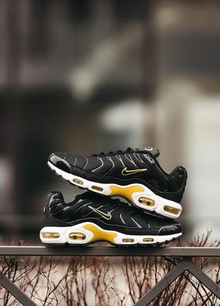 Мужские кроссовки nike air max tn black yellow 40-41-42-45