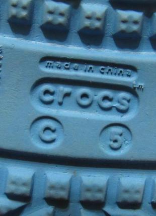 Сланці crocs hilo clog ocean7 фото