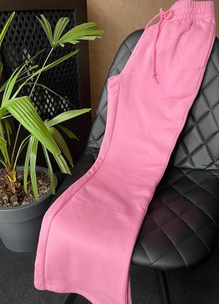 Штани pink на тоненькому флісі1 фото