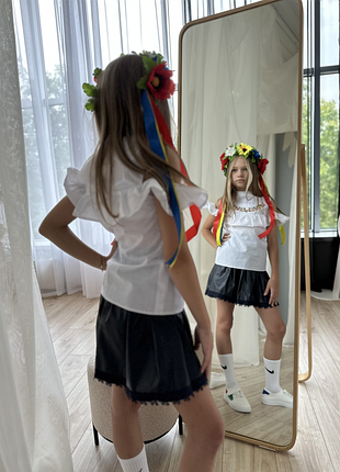 Блуза белая калина 5