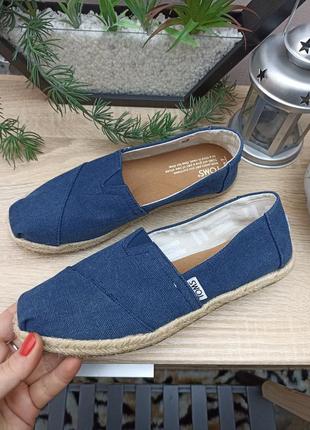 Еспадрильї оригінал toms💙🖤