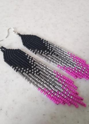 Сережки "стріли амура" 4