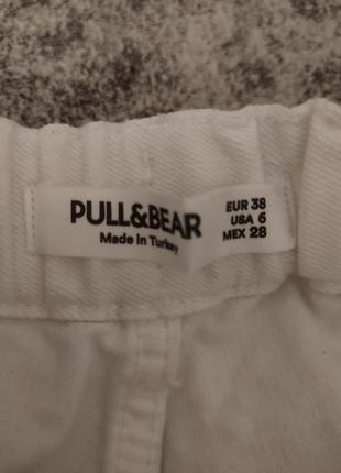 Белые джинсы pull &bear2 фото