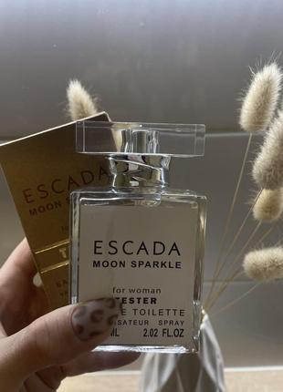 Escada moon sparkle женский тестер gold 60 мл