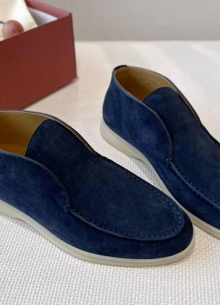 Лоферы в стиле loro piana, люкс качество