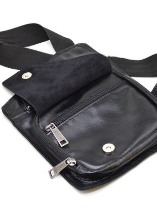 Кожаная мужская сумка через плечо небольшого размера tarwa, ga-232-3md2 фото