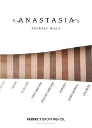 Anastasia beverly hills perfect brow pencil олівець для брів3 фото