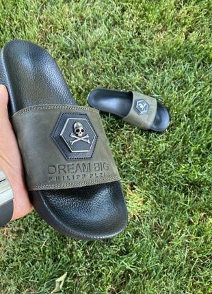 Шльопанці чоловічі philipp plein