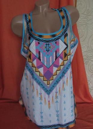 Майка с орнаментом р 48-50