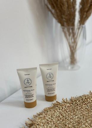 Питательная маска для очень сухих волос kemon actyva nutrizione ricca mask