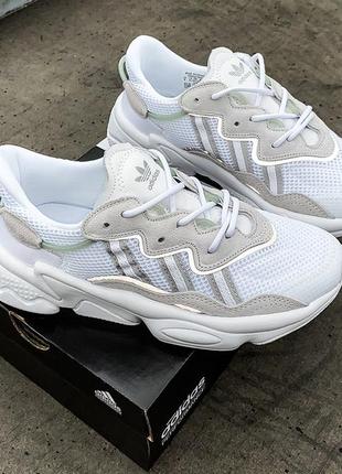 Кросівки adidas ozweego adipren white/grey кроссовки