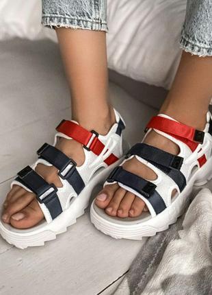 Босоніжки босоножки fila sandal  colors сандалі сандалии