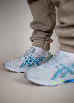 Asics gel-kahana 8 grey blue6 фото