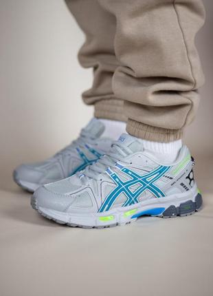 Asics gel-kahana 8 grey blue8 фото