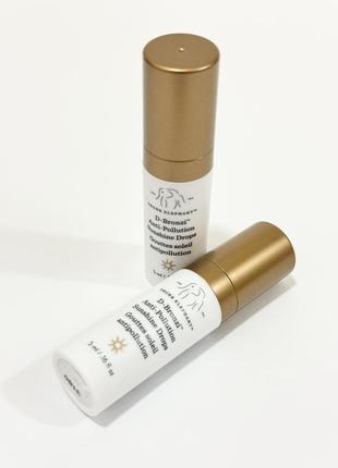 Drunk elephant d-bronzi™ anti-pollution bronzing drops with peptides сироватка бронзер для шкіри, 5 ml