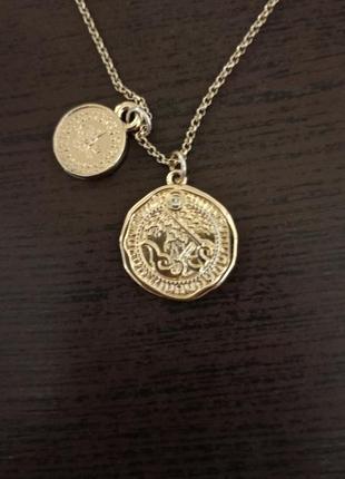 Трех слойная цепочка,цепочка top shop