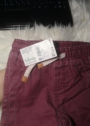 Новые брюки брюки на 9 месяцев штанишки2 фото