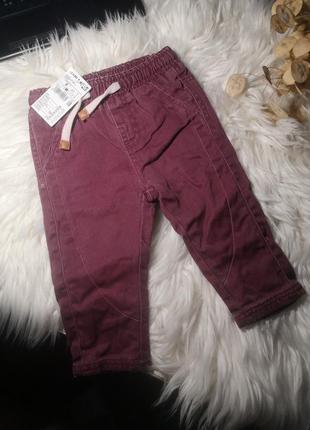 Новые брюки брюки на 9 месяцев штанишки