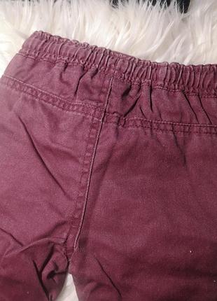 Новые брюки брюки на 9 месяцев штанишки7 фото