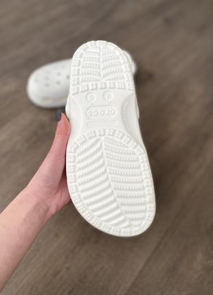 Кроксы оригинал crocs белые 36-468 фото