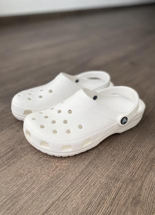 Крокси оригінал crocs білі m9w11