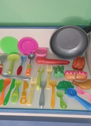 Посуд іграшковий для кухні2 фото