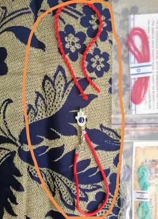 Червона нитка, красная нить, оберег, браслет, амулет