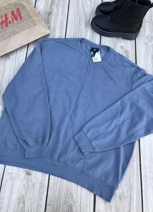 Светр h&m реглан кофта новий свитер лонгслив стильный  худи пуловер актуальный джемпер тренд