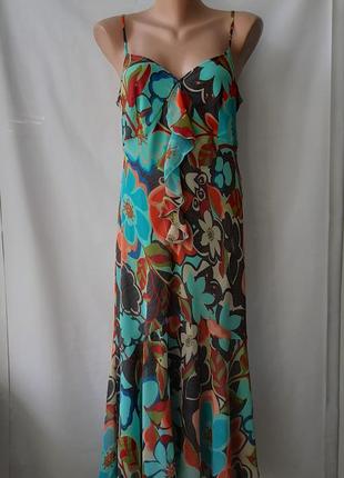 Літнє плаття сарафан m&s per una, розмір 14