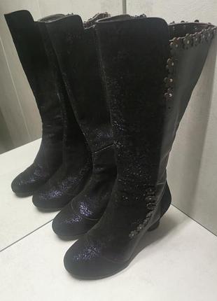 Красивые сапожки в винтажном стиле