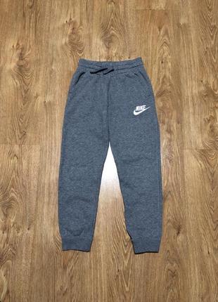 Спортивные штаны детские подростковые nike на флисе