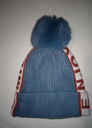 Дитяча шапка зима