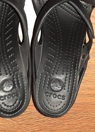 Кроксы босоножки шлепки crocs  как новые3 фото