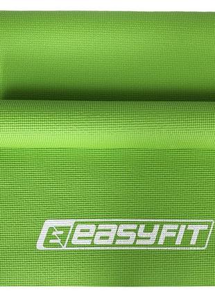 Килимок для йоги та фітнесу easyfit пвх (pvc) ef-1918-gr salad2 фото