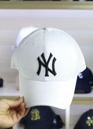 Літня бейсболка кепка з сіткою тракер mlb new york yankees оригінал8 фото