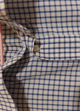 Рубашка в клетку armani collezioni 41/16