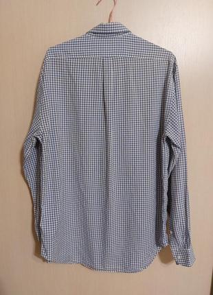 Рубашка в клетку armani collezioni 41/16