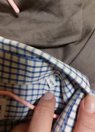 Рубашка в клетку armani collezioni 41/16