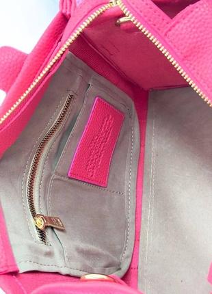 Жіноча сумка марк якобс tote bag, рожева6 фото