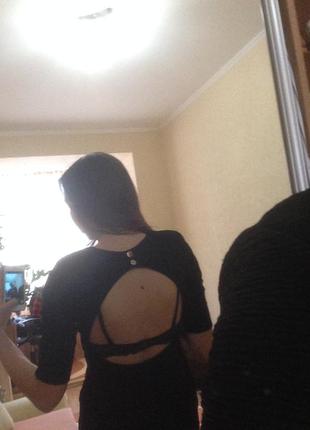 Секси платье с вырезом на спине h&m5 фото