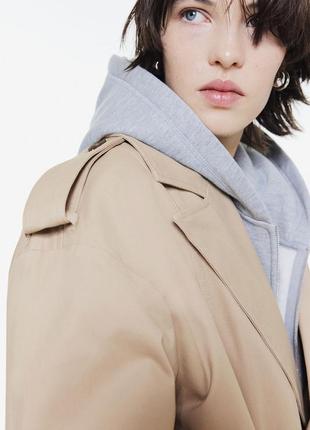 Оверсайз тренч h&amp;m 1209988001