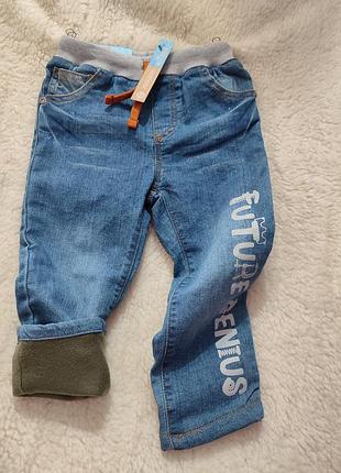 Джинси на флісі