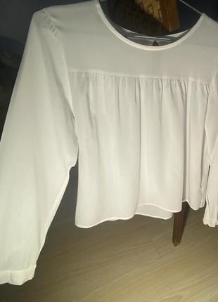 Біла блуза3 фото