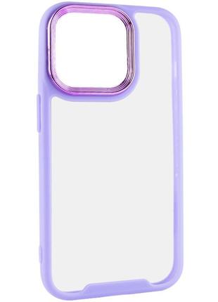 Протиударний чохол на iphone 13 pro фіолетовий / протиударний чохол на айфон 13