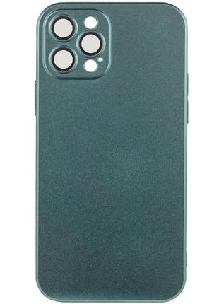 Гладкий корпус з захистом від камери на iphone 12 pro green smooth case з захистом від камери на iphone 12 pro (6,1 дюйма)